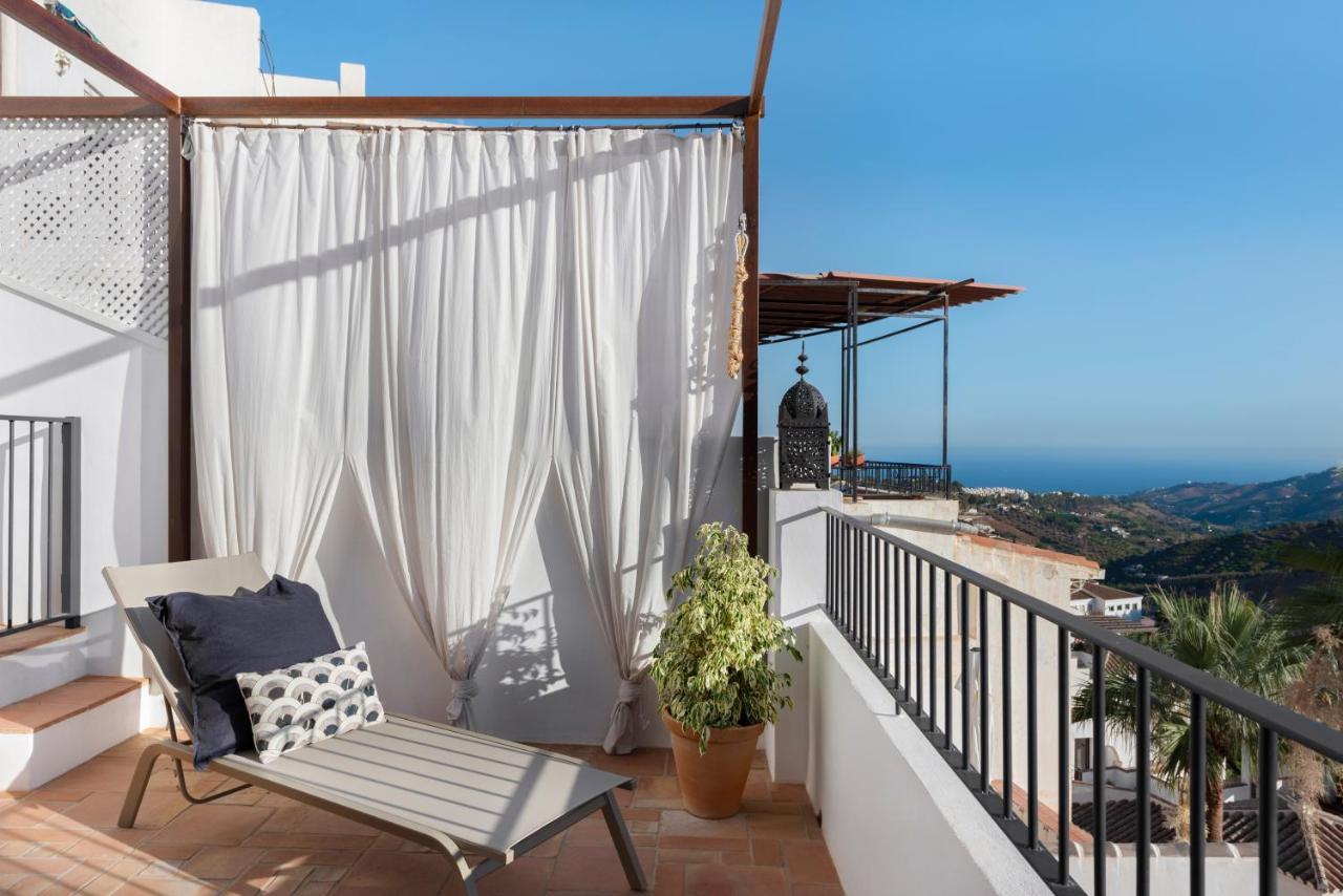 Apartamento La AMARA Zaid - en el casco antiguo de Frigiliana Exterior foto